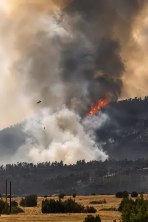 Aspen Acres Fire, Rye, Colorado