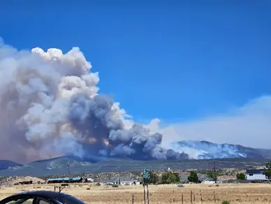 Cottonwood Fire, Beaver, Utah