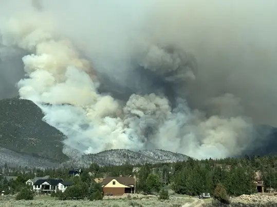Lee Fire, Meeker, Colorado